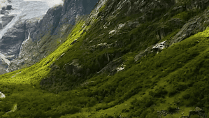 Uplifting Music with Nature Scenery
