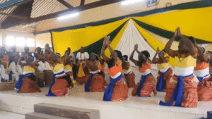 The Baganda group  cultural dance
