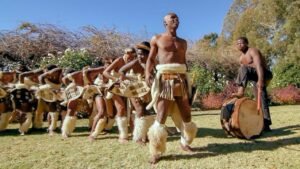 Beautifully combines the rich traditions of Zulu dance