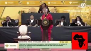 Julius Malema, accused President Cyril Ramaphosa of being a sellout.