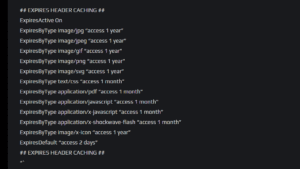 Adding expired headers to your WordPress site