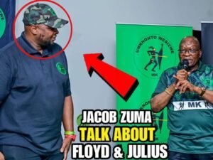 Jacob Zuma Welcomes Floyd Shivambu, Officially Presents Him as MK Member