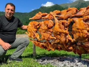 Juicy Grilled Chicken With Wild Rice