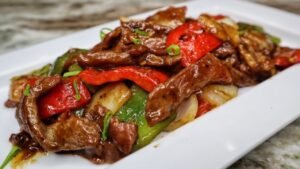 Super Easy Pepper Steak