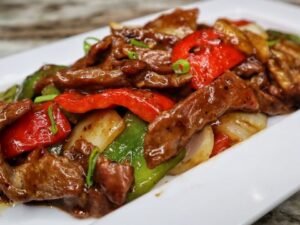 Super Easy Pepper Steak