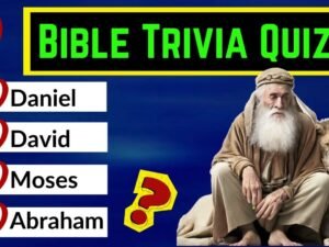 📖 Bible Quiz Challenge – 7 Quick Questions! 🙏✨